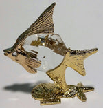 Load image into Gallery viewer, Crystal Angel Fish Miniature Handcrafted By Bjcrystalgifts Using Swarovski Crystal
