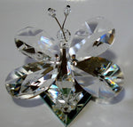 Load image into Gallery viewer, Crystal Butterfly Handcrafted By Artisans At Bjcrystalgifts Using Swarovski Crystal
