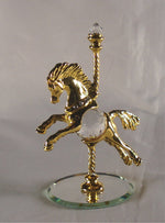 Load image into Gallery viewer, Crystal Carousel Horse made with Swarovski Crystal
