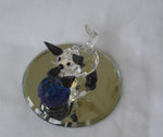Load image into Gallery viewer, Crystal Cat Figurine - Kitten Miniature Handcrafted With Swarovski Crystal
