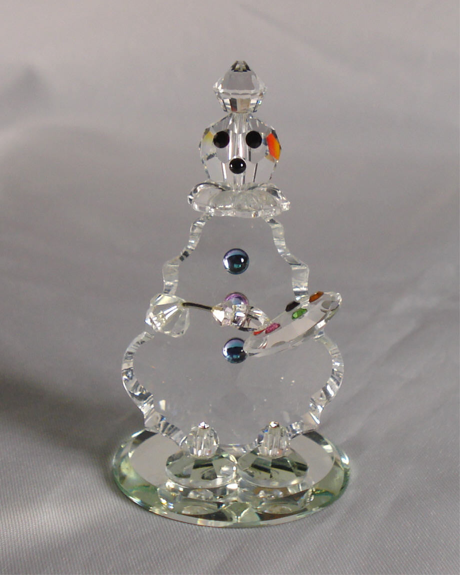 Crystal Clown by Bjcrystalgifts made using Swarovski Crystal - Painting Clown