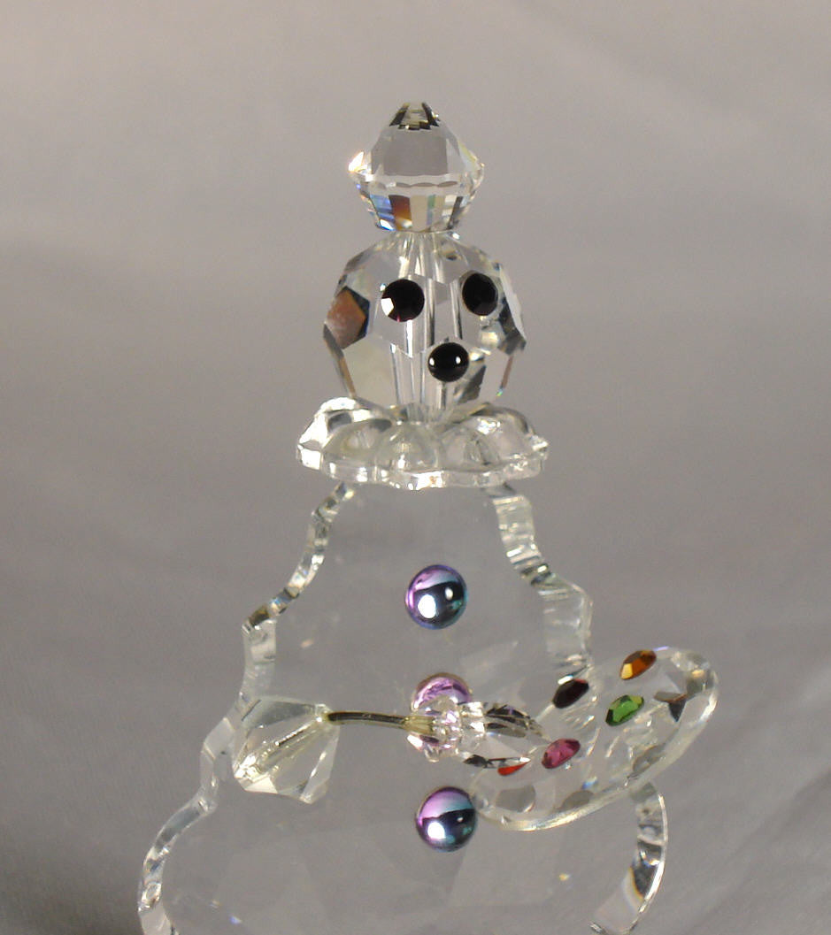 Crystal Clown by Bjcrystalgifts made using Swarovski Crystal - Painting Clown