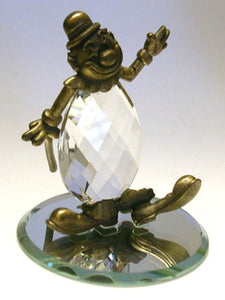 Clown With Cane Handcrafted By Bjcrystals Using Swarovski Crystal