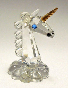Crystal Unicorn Handcrafted with Swarovski Crystal By Bjcrystalgifts