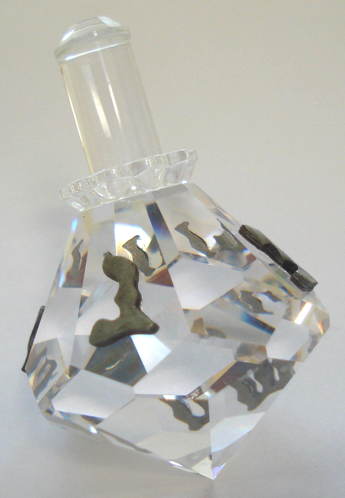 Crystal Dreidel Handcrafted By Bjcrystalgifts Using Swarovski Crystal