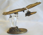 Load image into Gallery viewer, Crystal Eagle In Flight Hand Crafted By Bjcrystal Gifts Using Swarovski Crystal
