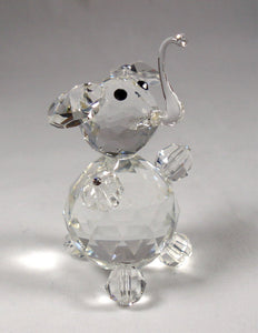 Crystal Elephant Handcrafted By Bjcrystalgifts Using Swarovski Crystal - Elephant Figurine