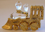 Load image into Gallery viewer, Crystal Train Locomotive made with Swarovski Crystal
