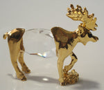Load image into Gallery viewer, Crystal Moose Figurine -Crystal Moose Miniature
