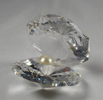 Load image into Gallery viewer, Crystal Oyster - Oyster Figurine Handcrafted By Bjcrystalgifts Using Swarovski Crystal
