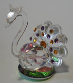 Load image into Gallery viewer, Crystal Peacock Handcrafted Using Swarovski Crystal Components
