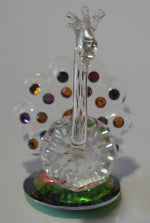 Load image into Gallery viewer, Crystal Peacock Handcrafted Using Swarovski Crystal Components

