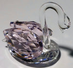 Load image into Gallery viewer, Crystal Swan With Pink Wings - Swan Miniature - Swan Collector
