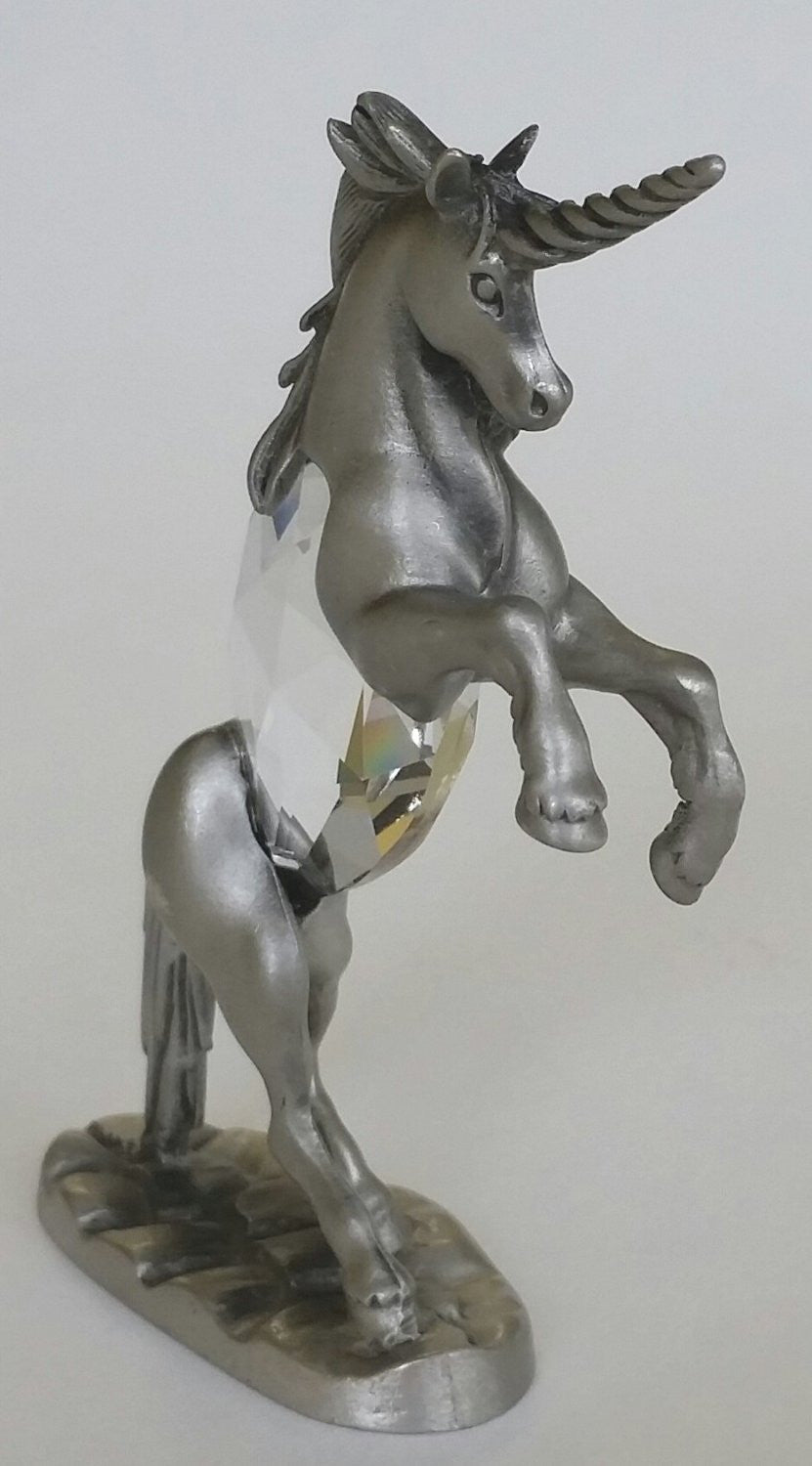 Crystal Unicorn Handcrafted With Swarovski Crystal - Crystal Unicorn
