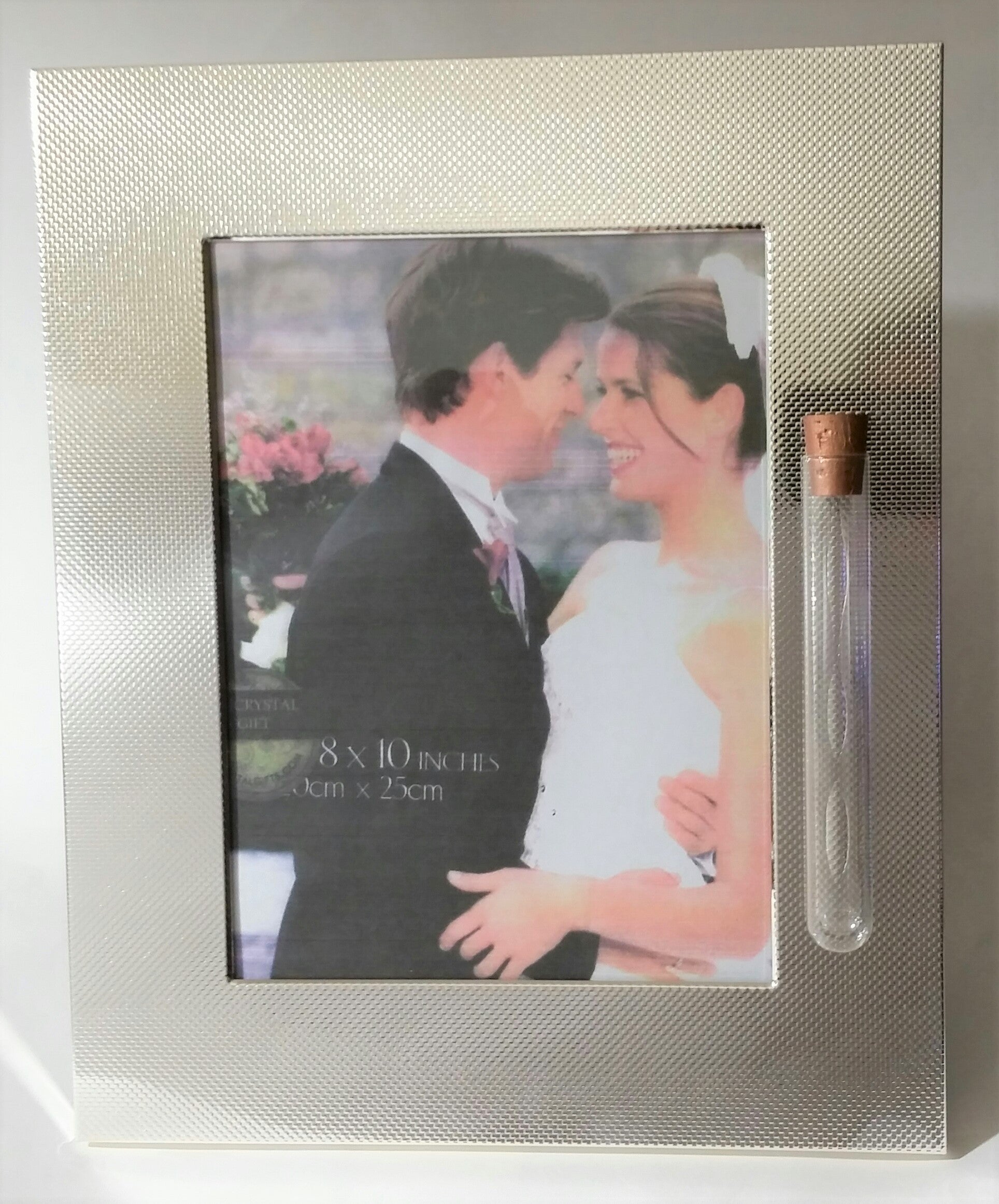 Wedding Picture Frame - Holds Shards from Jewish Wedding Ceremony Jewish Engagement - Holds 8x10 Photo