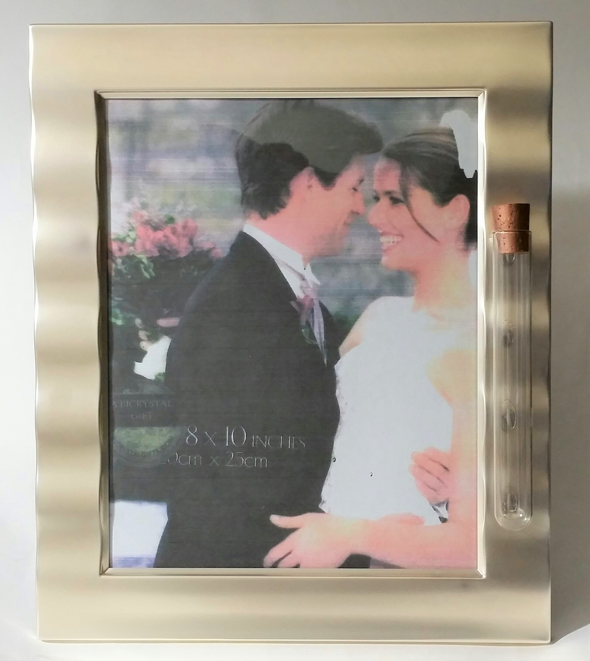 Wedding Picture Frame - Holds Shards from Jewish Wedding Ceremony Jewish Engagement - Holds 8x10 Photo - Jewish Wedding