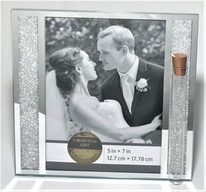 Jewish Wedding Picture Frame Holds Shards Broken Under The Chuppah - Jewish Wedding Engagement Gift