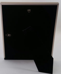 Jewish Wedding Picture Frame - Brush Silver - Jewish Engagement Gift