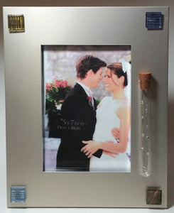 Jewish Wedding Picture Frame - Hold Shards From Jewish Wedding Ceremony - Jewish Engagement Gift
