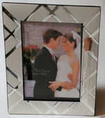 Load image into Gallery viewer, Jewish Wedding Picture Frame - Holds Shards From Wedding Ceremony - Holds 5x7 Picture
