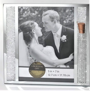 Jewish Wedding Picture Frame Holds Shards Broken Under The Chuppah - Jewish Wedding Engagement Gift