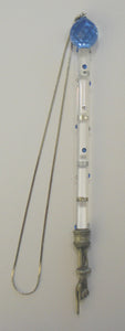 Crystal Torah Pointer - Blue Crystal Yad Handcrafted Using Swarovski Crystal