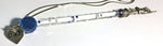 Load image into Gallery viewer, Personalized Blue Crystal Yad For Bar Mitzah - Personalized Blue Torah Pointer
