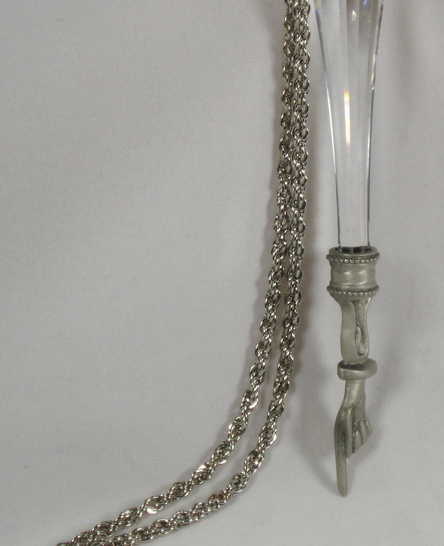 Crystal Yad - Crystal Torah Pointer - Bar Mitzvah Gift - Bat Mitzvah Gift