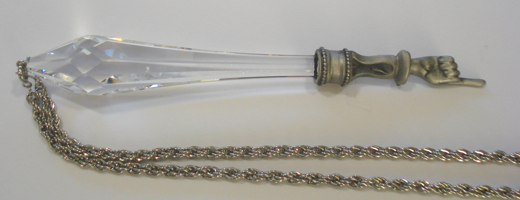 Crystal Yad - Crystal Torah Pointer - Bar Mitzvah Gift - Bat Mitzvah Gift