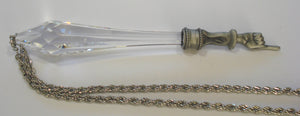 Crystal Yad - Crystal Torah Pointer - Bar Mitzvah Gift - Bat Mitzvah Gift