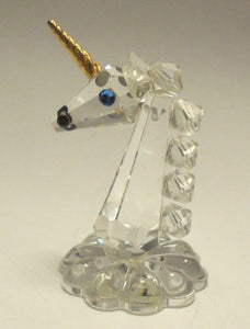 Crystal Unicorn Handcrafted with Swarovski Crystal By Bjcrystalgifts