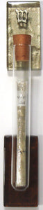 Glass Mezuzah - Mezuzah Case - Mezuzah for the Door - Comes with a Kosher Mezuzah Scroll - Original Design Muzuzah - From the Jessica Collection