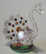 Load image into Gallery viewer, Crystal Peacock Handcrafted Using Swarovski Crystal Components
