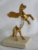 Load image into Gallery viewer, Mystical Flying Pegasus Made Handcrafted By Bjcrystalgifts with Swarovski Crystal
