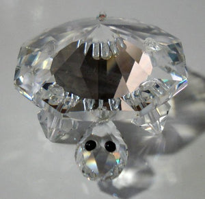 Crystal Turtle Handcrafted By Bjcrystals Using Swarovski Crystal