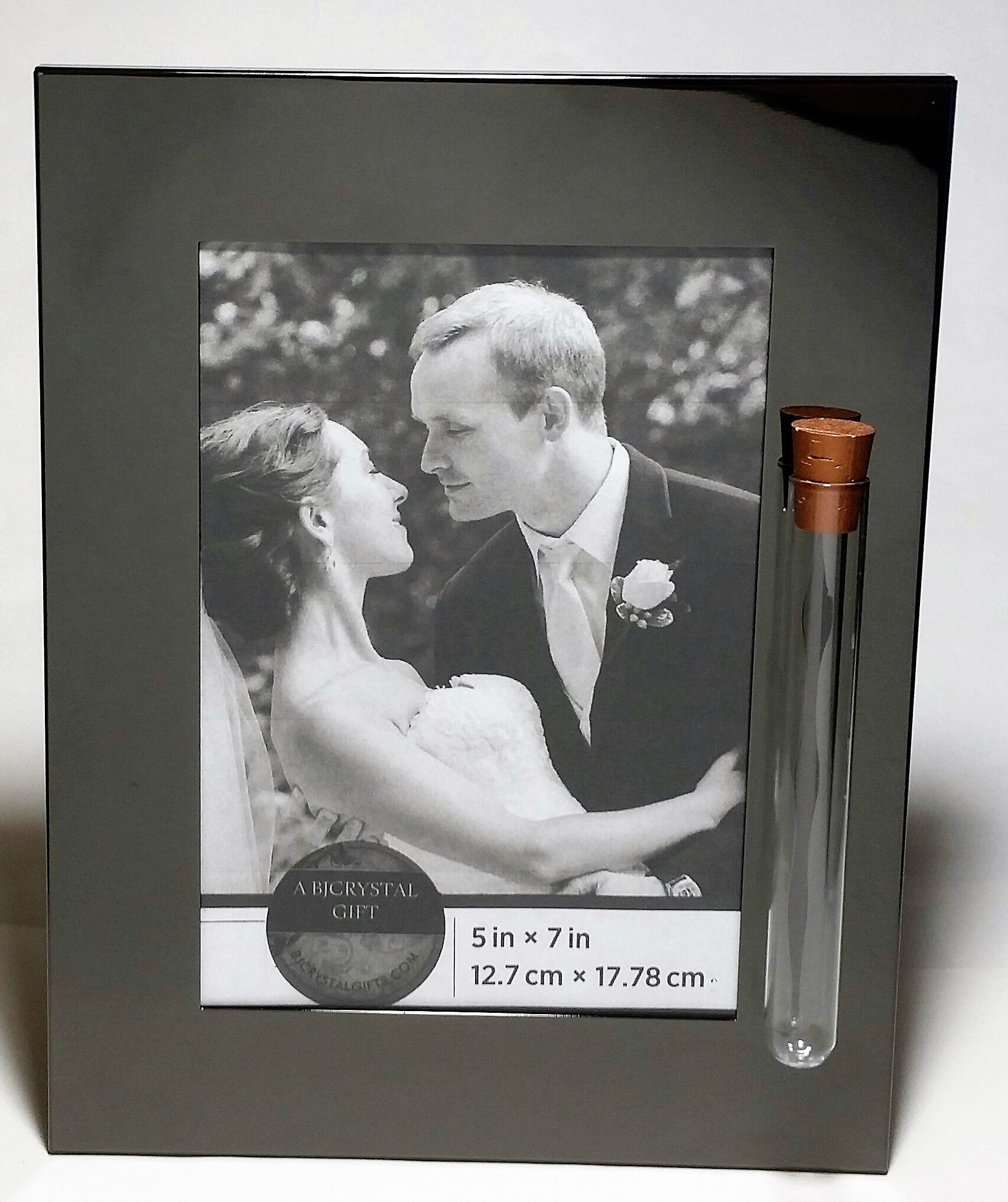 Modern, Sleek Jewish Wedding Picture Frame - Jewish Engagement Gift - Shards From Chuppah