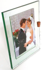Load image into Gallery viewer, Jewish Wedding Picture Frame - Holds Shards of Glass Broken At Wedding Ceremony
