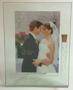 Jewish Wedding Picture Frame - Holds Shards of Glass Broken At Wedding Ceremony