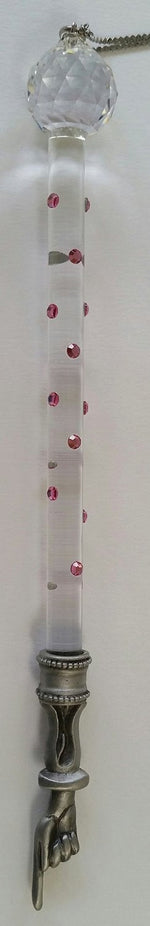 Load image into Gallery viewer, Torah Pointer - Yad -Handcrafted By Bjcrystalgifts Using Swarovski Crystal - Bat Mitzvah - Bar Mitzvah
